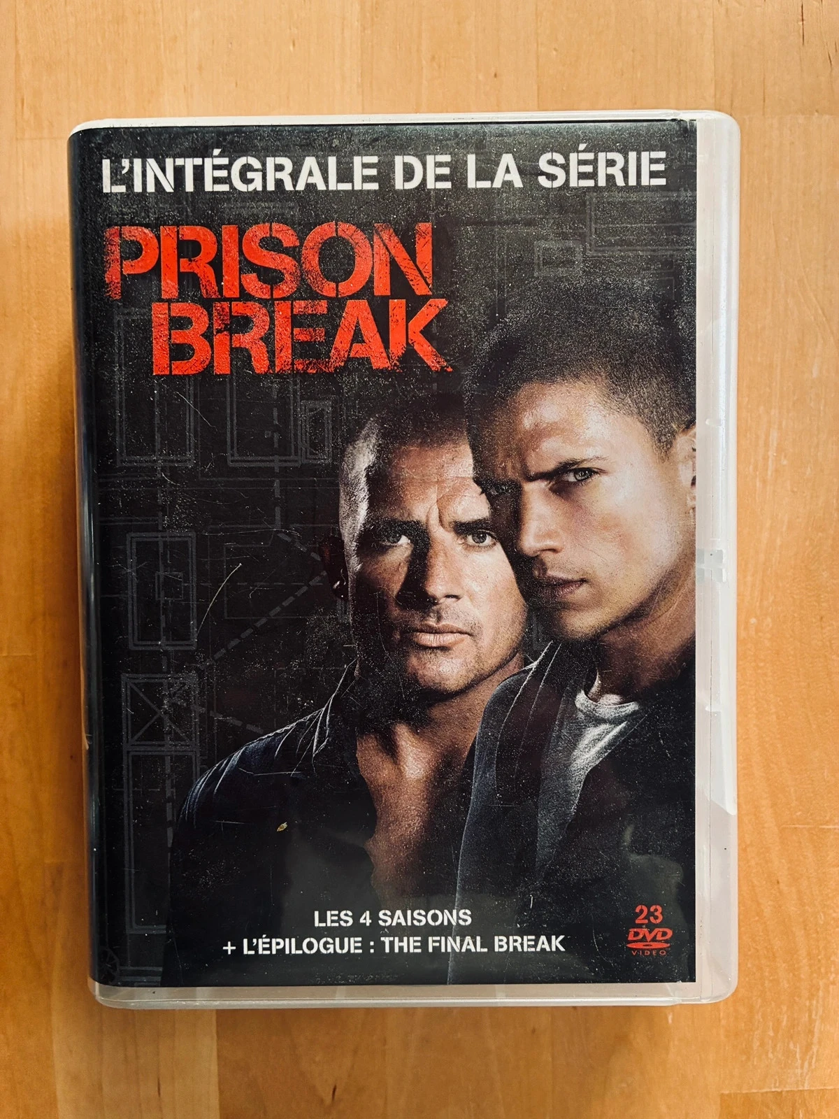 Coffret 23 DVD intégrale série Prison Break.